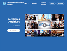 Tablet Screenshot of centroatencionsordera.com.mx